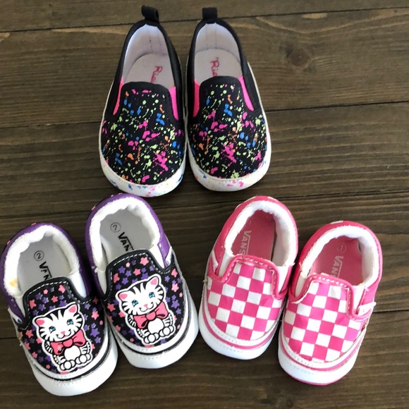 baby girl vans size 3